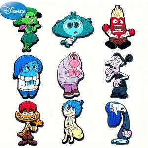 Disney Inside Out 2 - Fashionable Detachable Shoe Charms For Crocs & Sandals